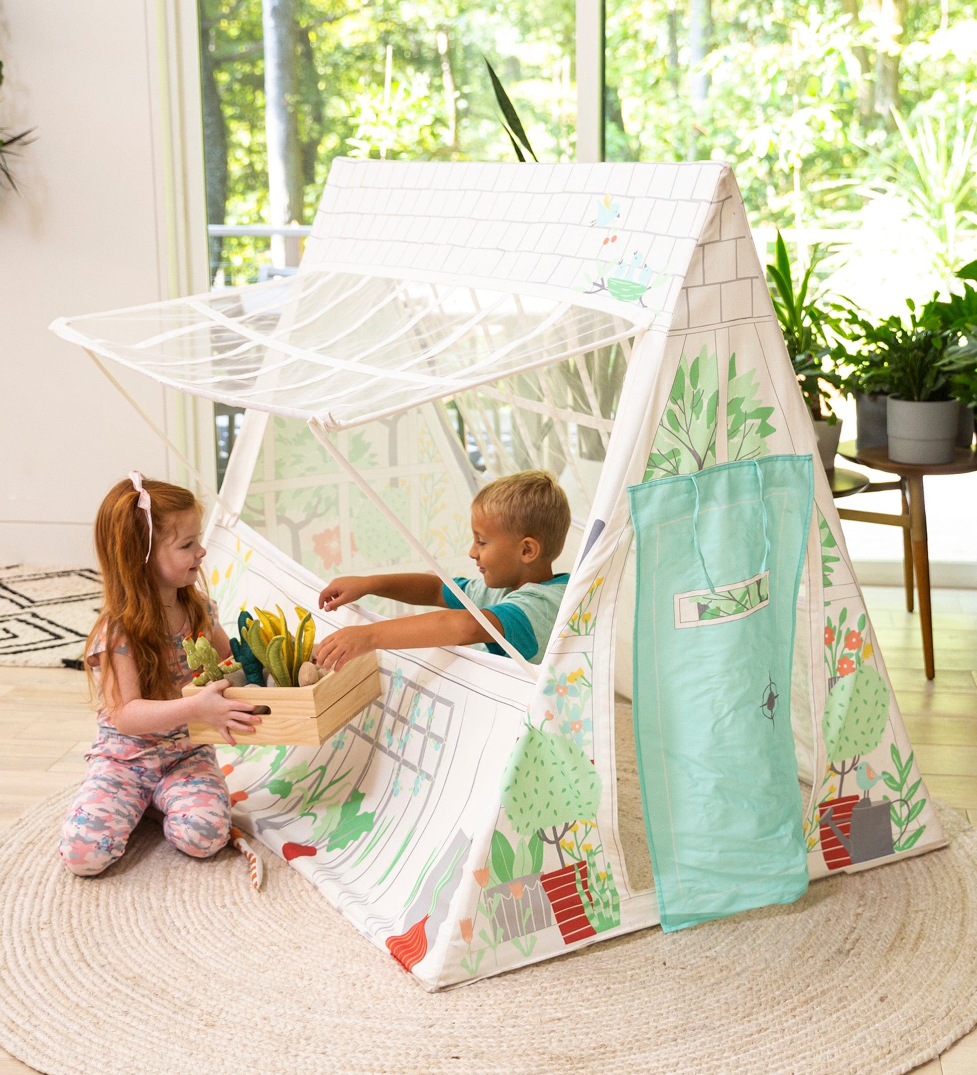 4-Foot Greenhouse Cotton Indoor Play Tent