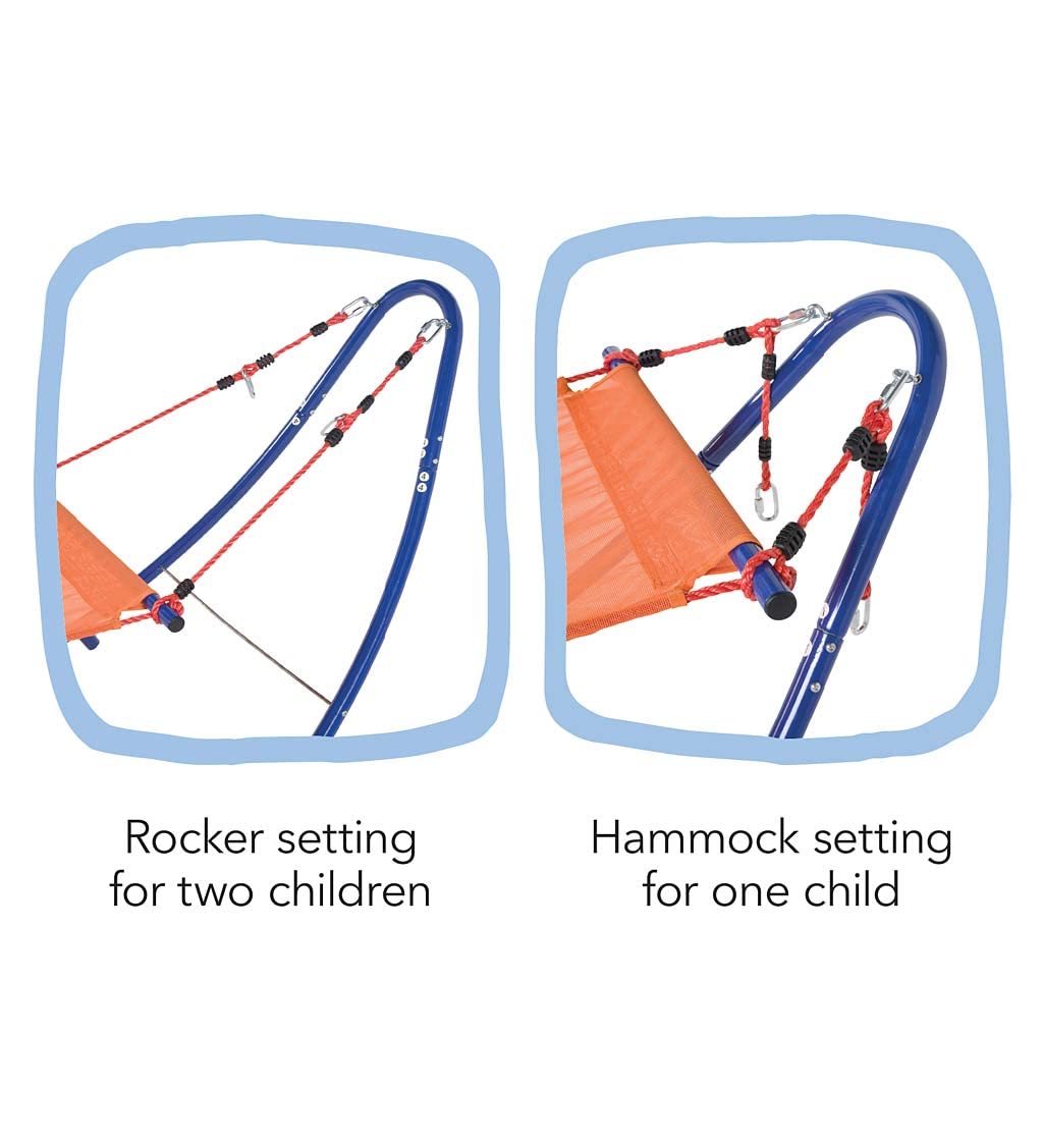 2-in-1 Kids’ Rocking Hammock – Hearthsong