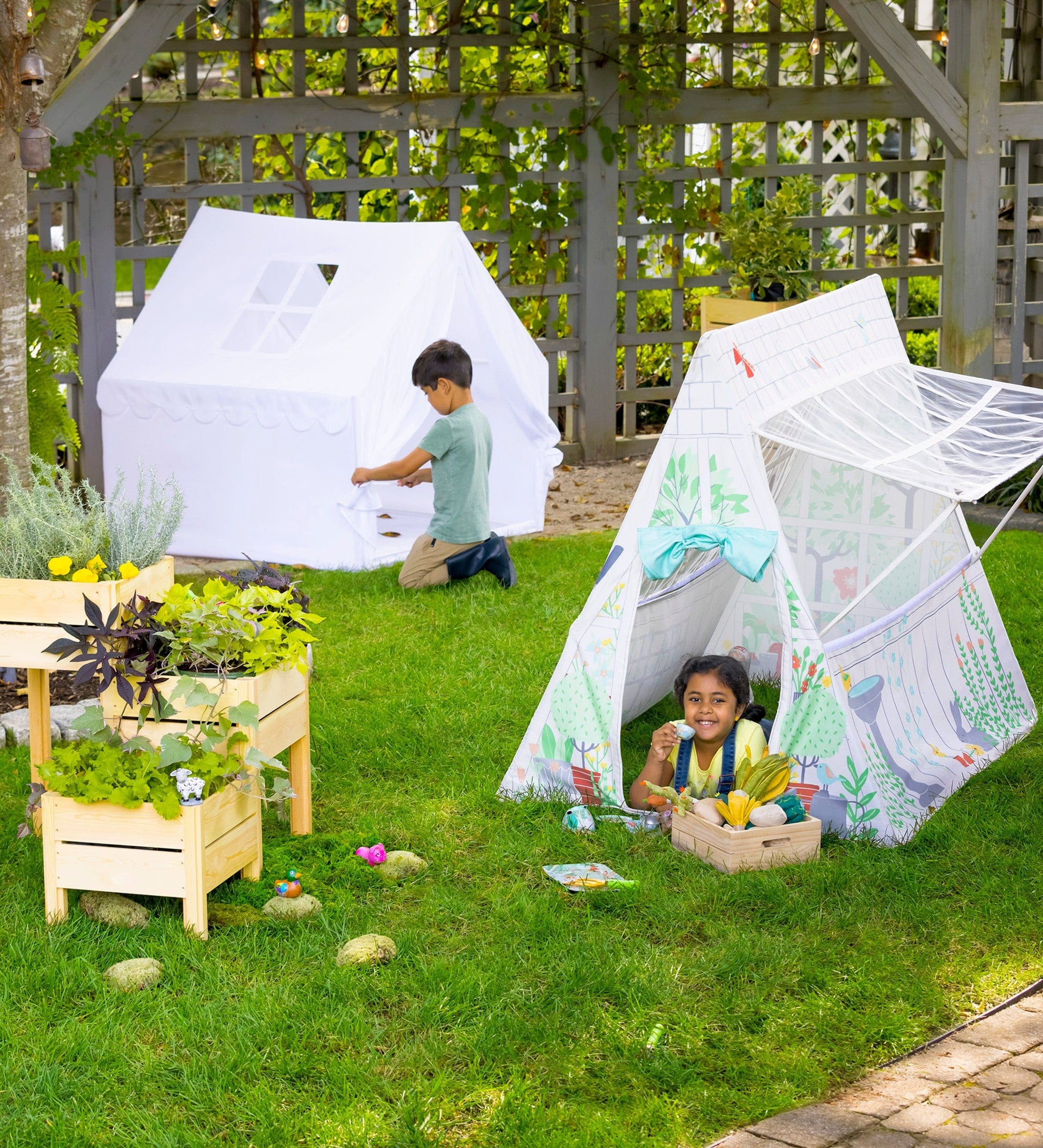 4-Foot Greenhouse Cotton Indoor Play Tent