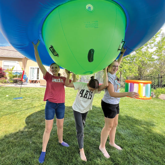 Rock With It Giant 8-Foot Inflatable Dome Rocker Bouncer