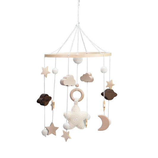 Nursery Mobile - Wooden Galaxy