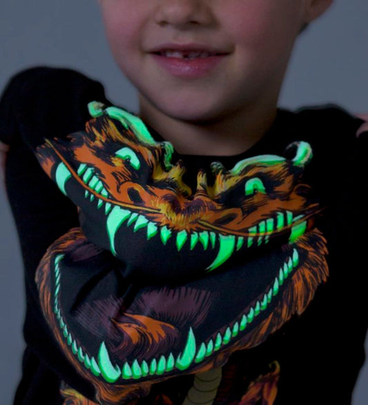 Glow Wild Glow-in-the-Dark Chomposaurus T Shirt