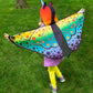 Rainbow Butterfly Unicorn Wings Costume