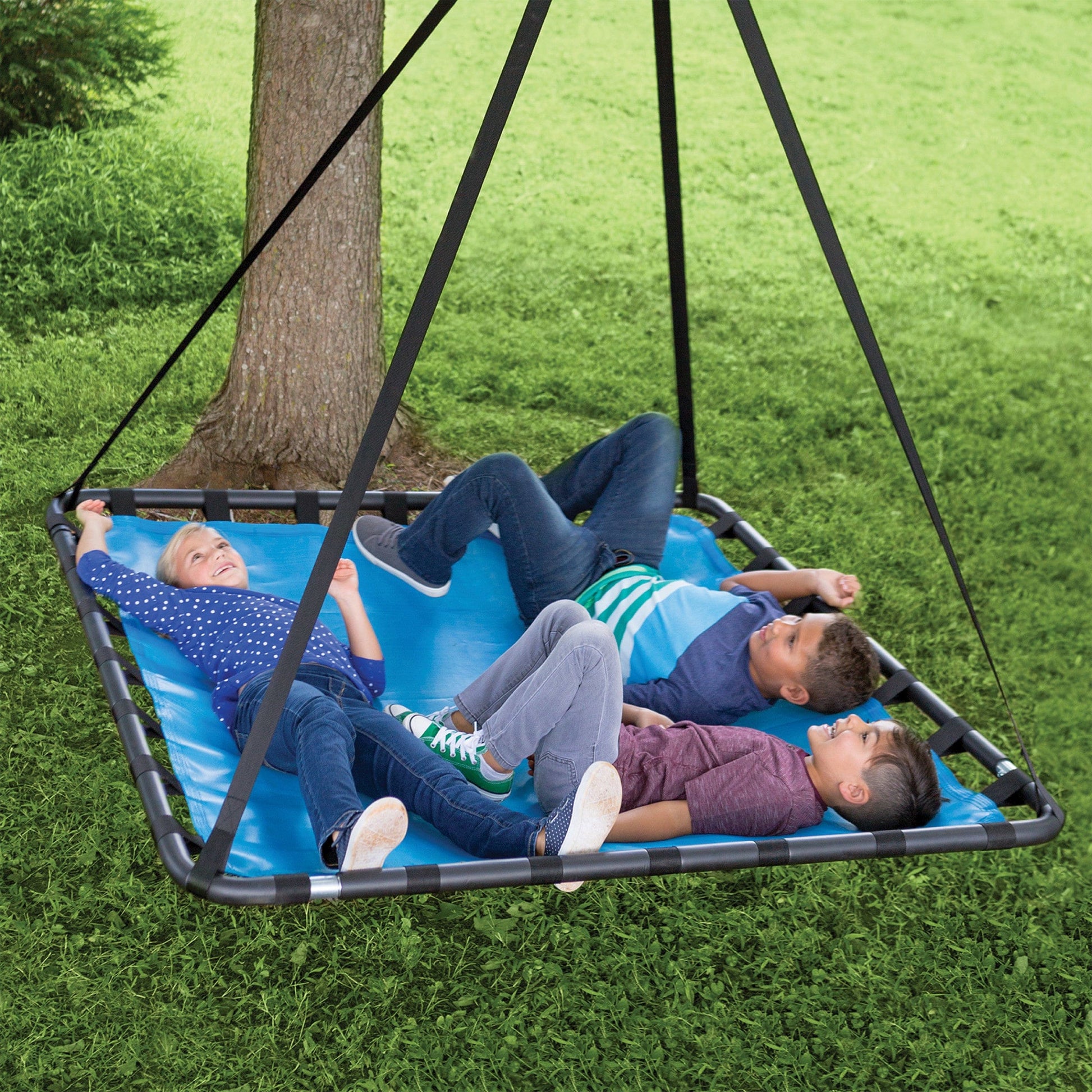 5-Foot Sky Pod Platform Swing and Sky Dome Arched Stand Set