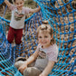 6-Foot Blue Wave Hanging Woven Rope Tunnel