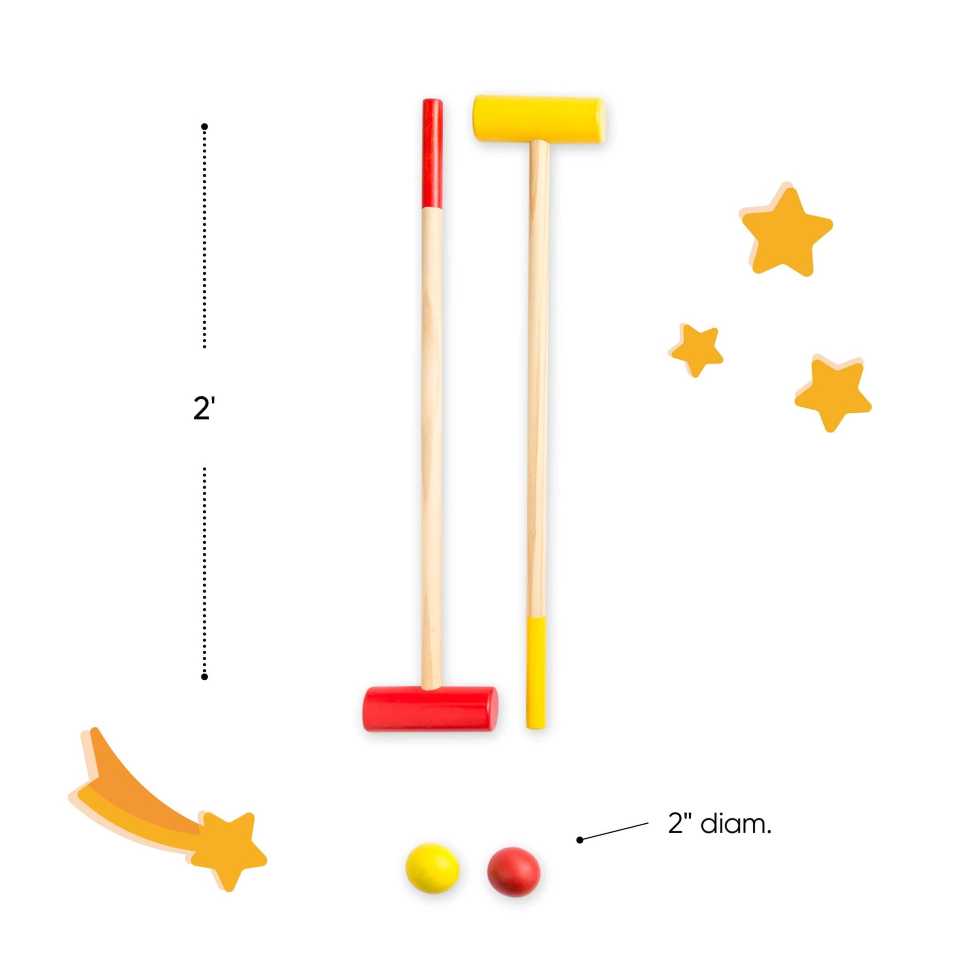 Unicorn Croquet Set