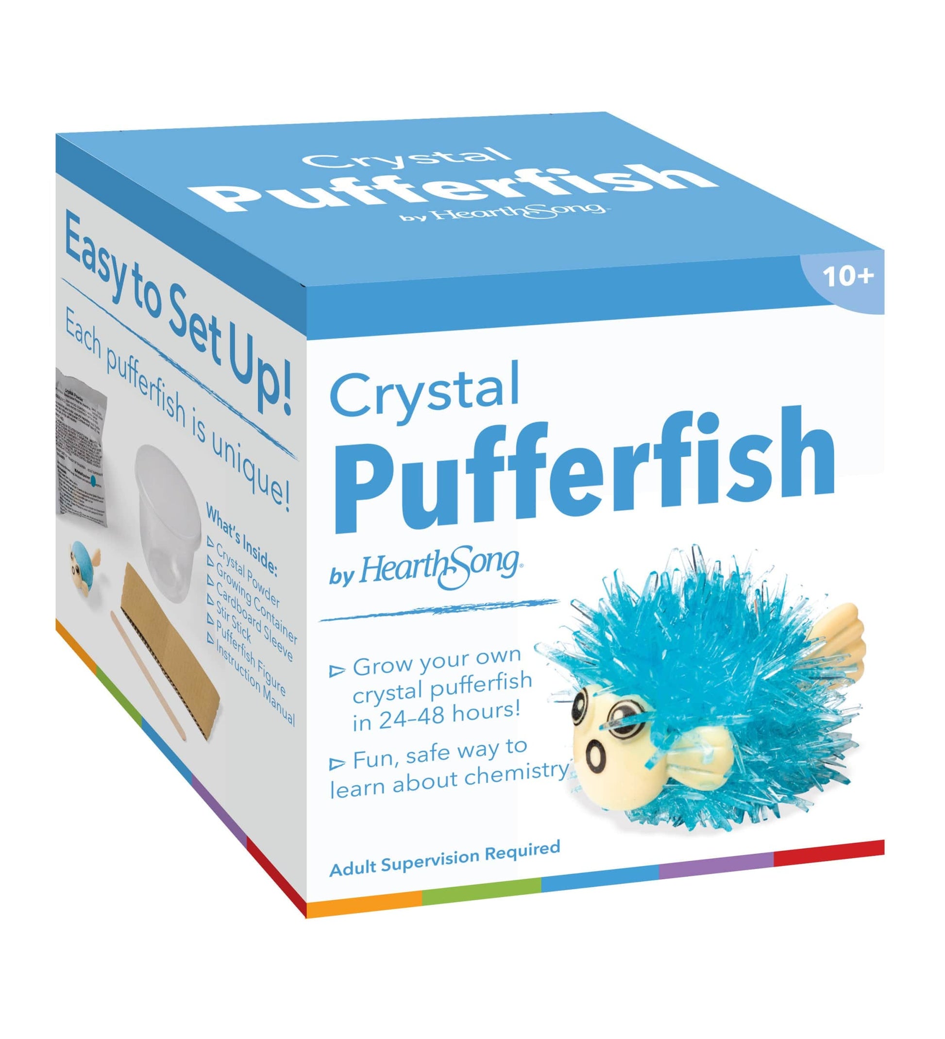 Grow Your Own Crystals Kit-Pufferfish