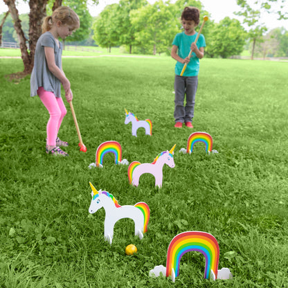 Unicorn Croquet Set