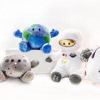 Little Earth, Moon, And Astrobuddy