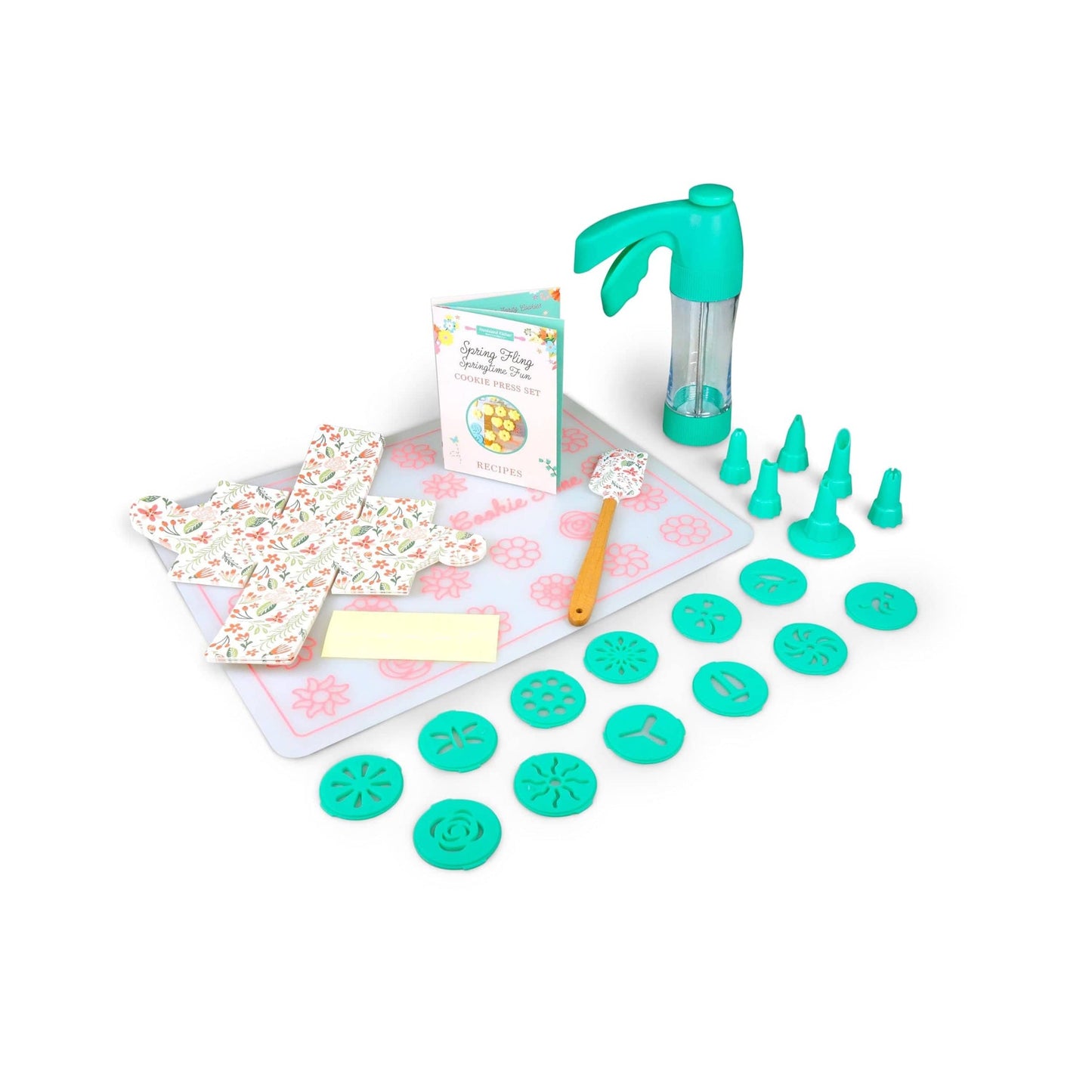 Spring Fling Springtime Fun Cookie Press & Frosting Set
