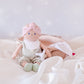 Knitted Carry Cot With Remi Baby Light Skin, Soother & Blanket