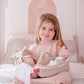 Knitted Carry Cot With Remi Baby Light Skin, Soother & Blanket