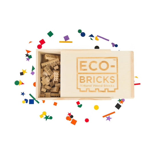 Eco-Bricks Bamboo 145pcs + Felt