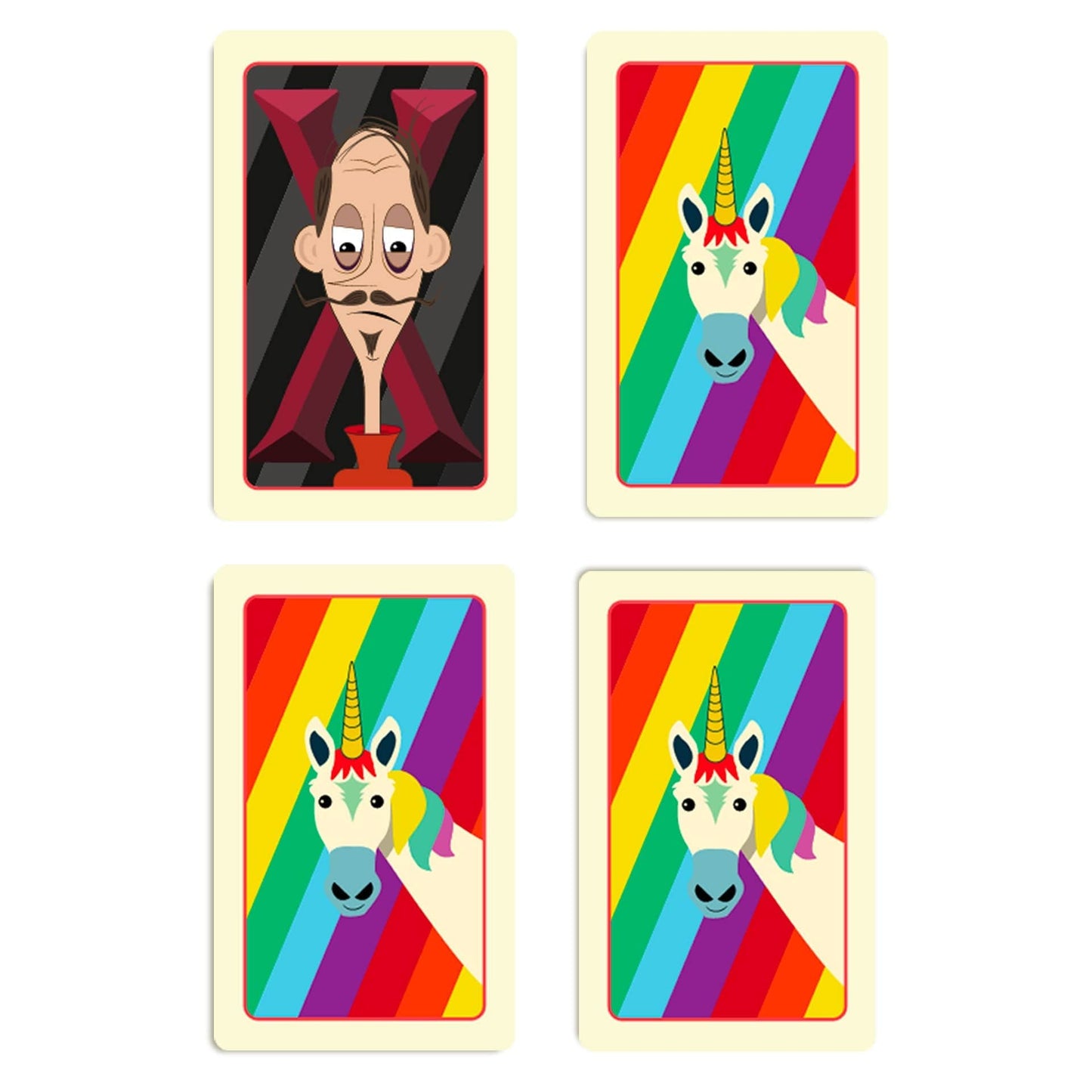Rainbow Unicorn Family Pack