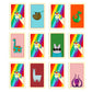 Rainbow Unicorn Family Pack