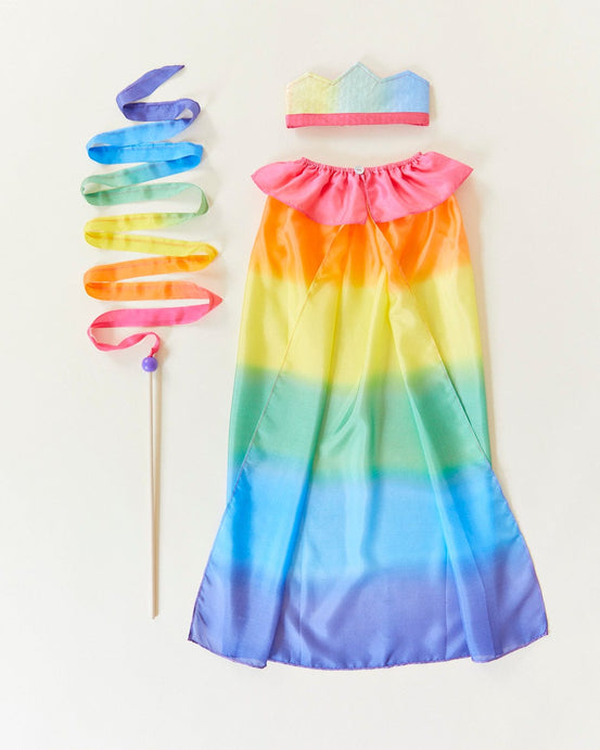 Rainbow King and Queen Dress Up Set