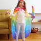 Sarah's Silks Rainbow Knight Dress Up Set