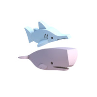 Oceanic Marvels Bundle: Saw Shark And Cachalot