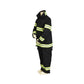 Black Firefighter Suit W/ Black Helmet