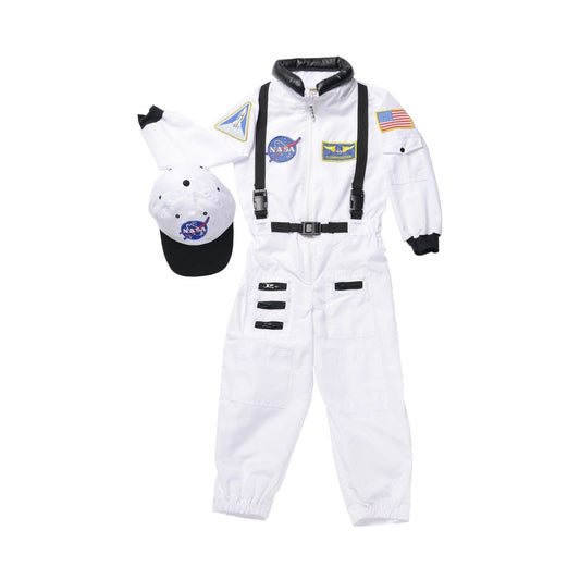 White Astronaut Suit W/ White Helmet