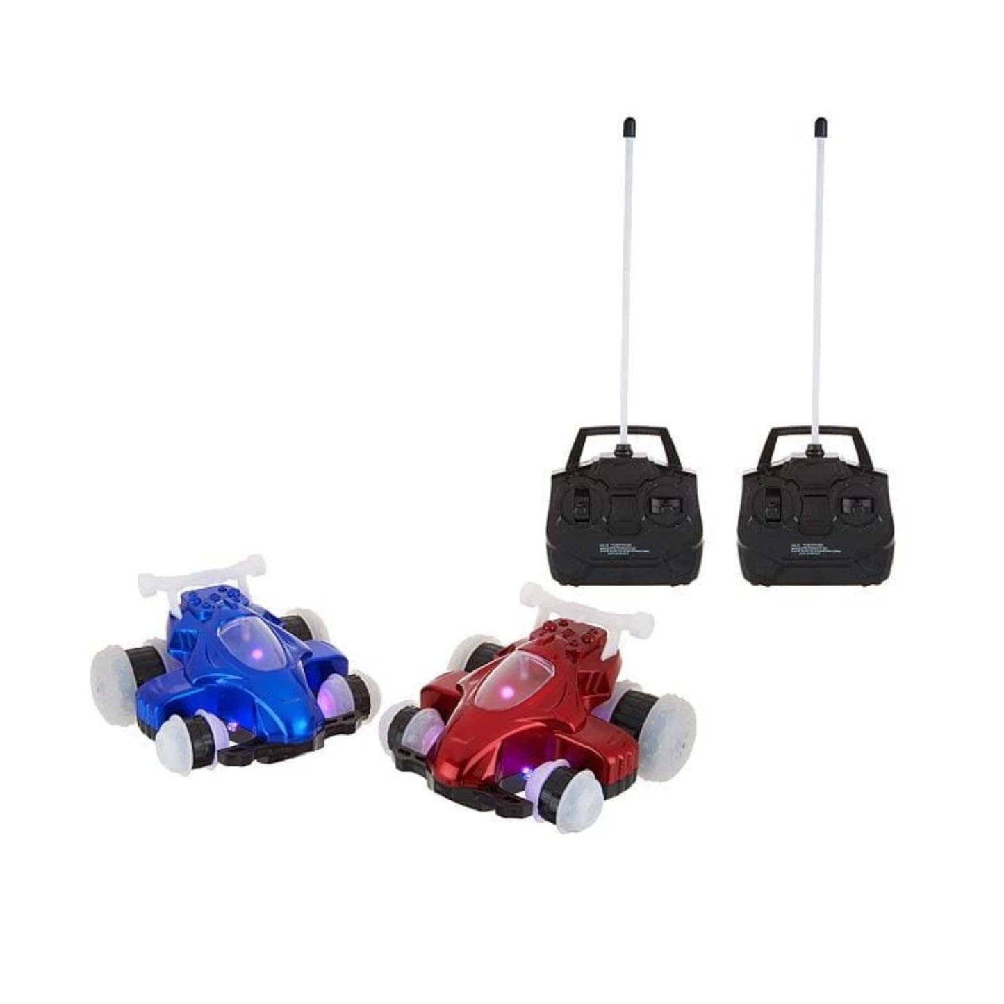 Set Of 2 Red Hoverquad RC, Red and Blue