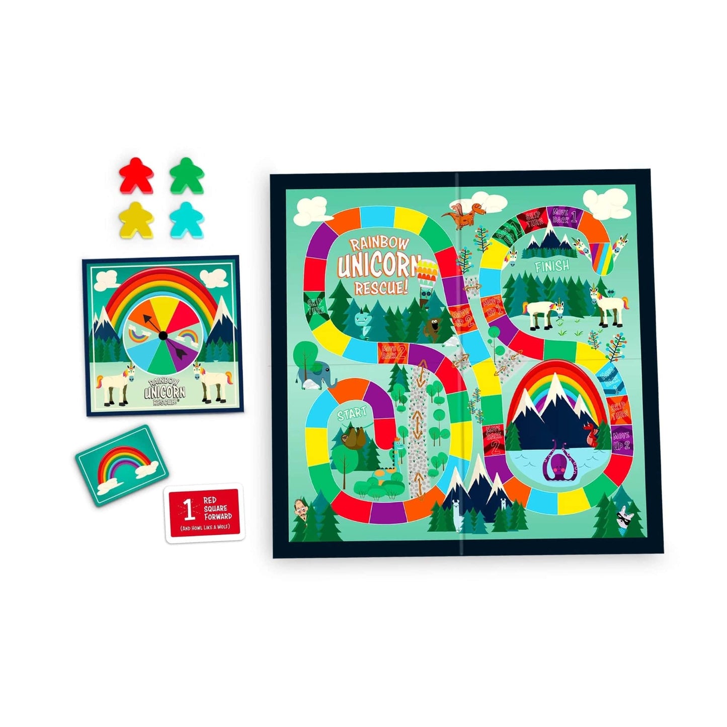 Rainbow Unicorn Family Pack