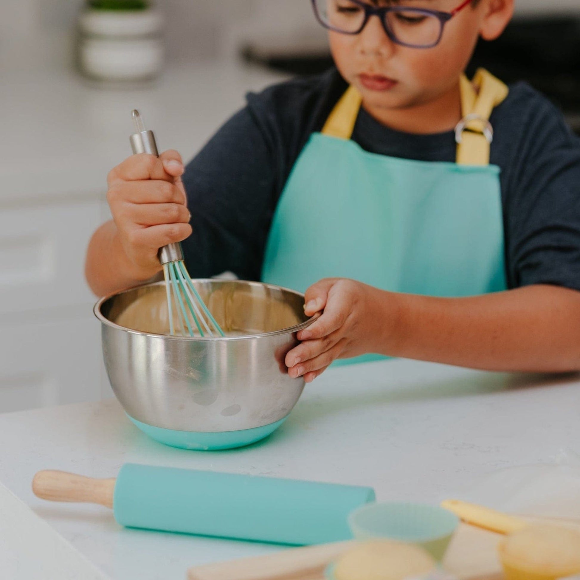 Kids Junior Tiny Real Easy Cooking Kitchen Set and Baking Kit - 22 Pc. Mini  Stove Burner