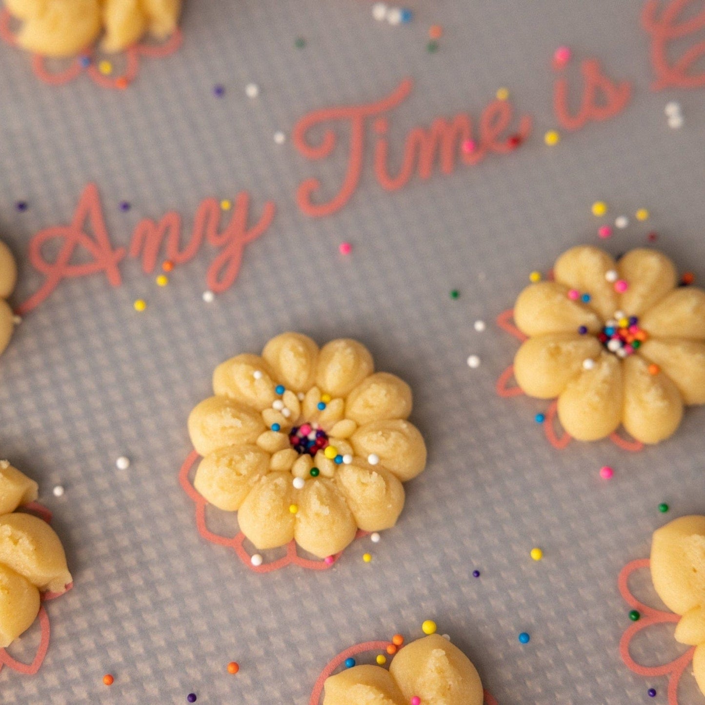 Spring Fling Springtime Fun Cookie Press & Frosting Set