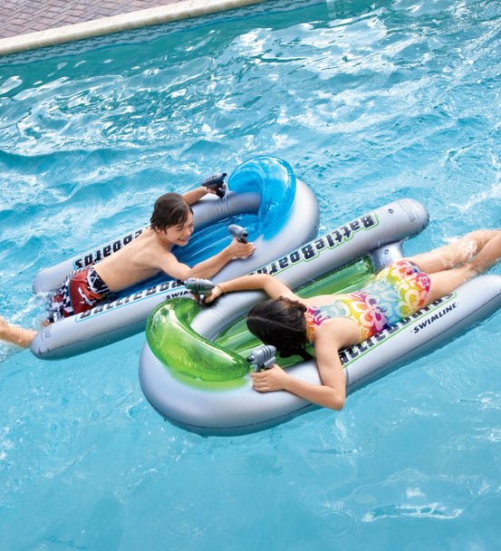 Swimline BattleBoards Squirter Set with Dual Squirters, Set of Two