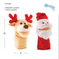 Singing North Pole Friends Hand Puppets, Set of 2