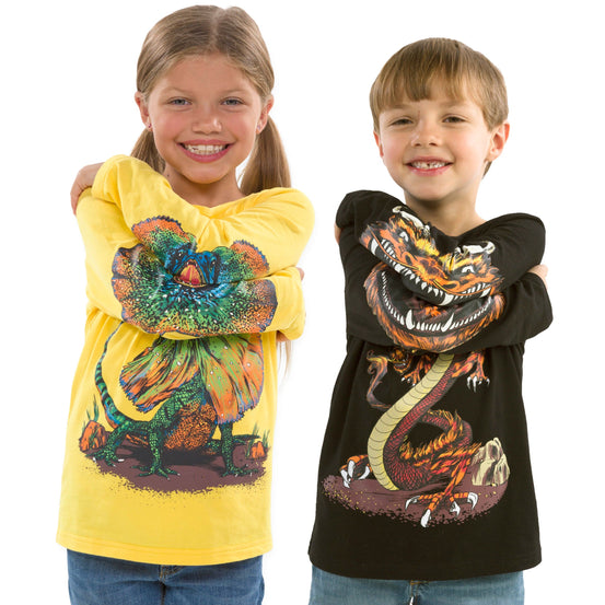 Glow Wild Glow-in-the-Dark Chomposaurus T Shirt