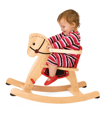 Grow With Me Wooden Rocking Horse