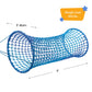 6-Foot Blue Wave Hanging Woven Rope Tunnel