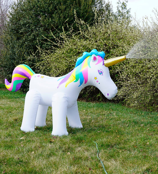 Gigantic 6-Foot Inflatable Unicorn Sprinkler