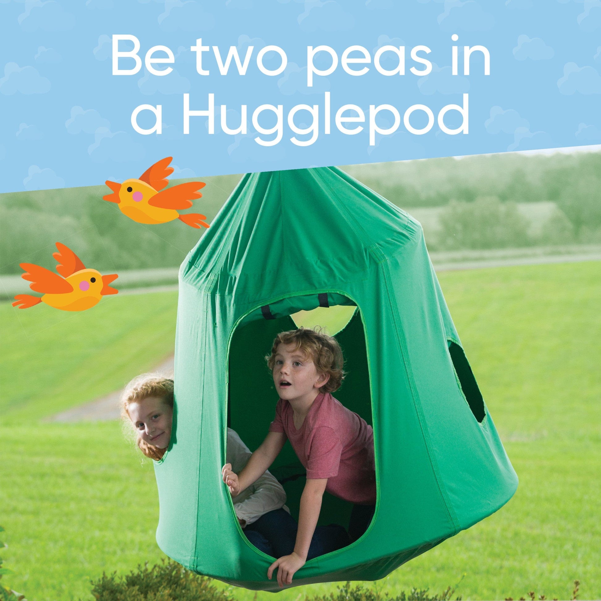 Go! HangOut HugglePod Hanging Tent with LED Lights