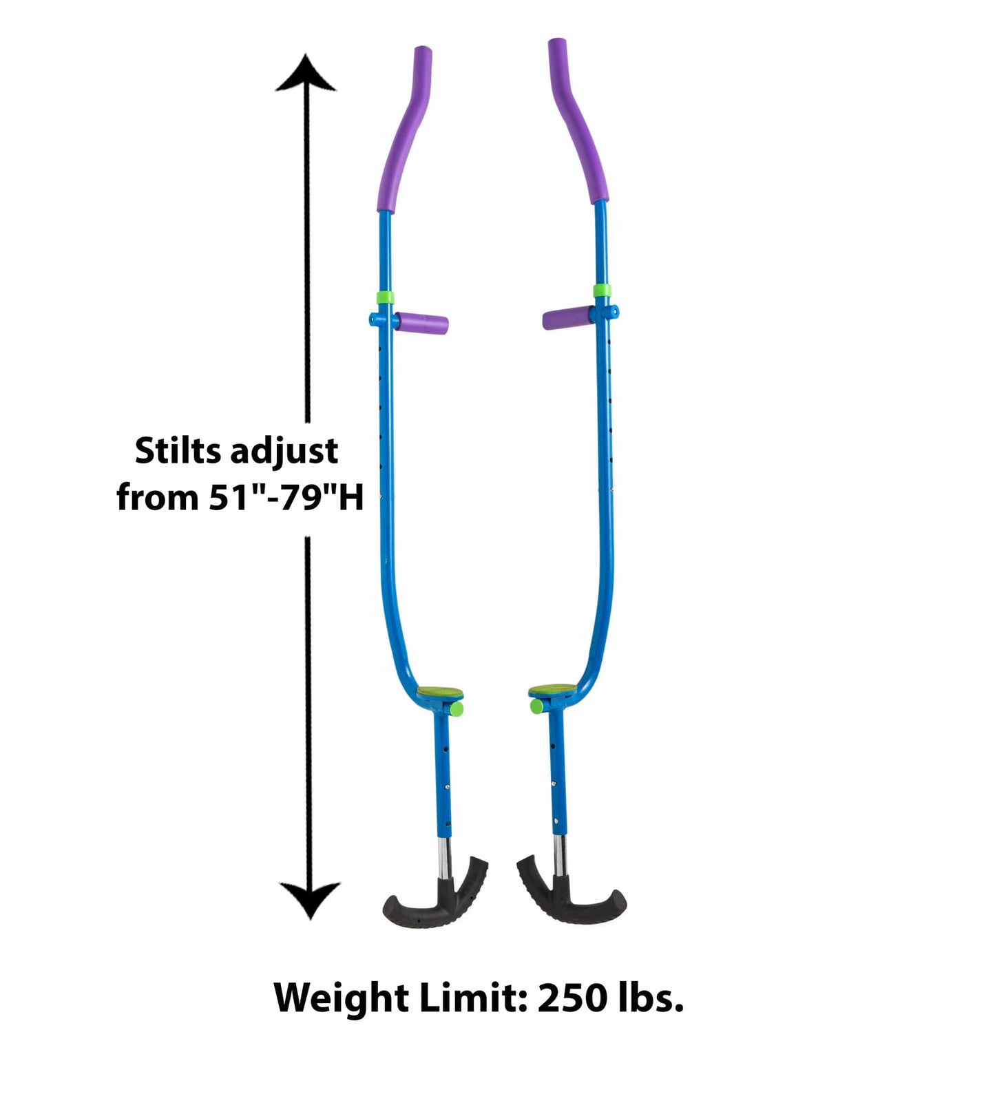 Adjustable Ergonomic Amazing Feats Kids Stilts