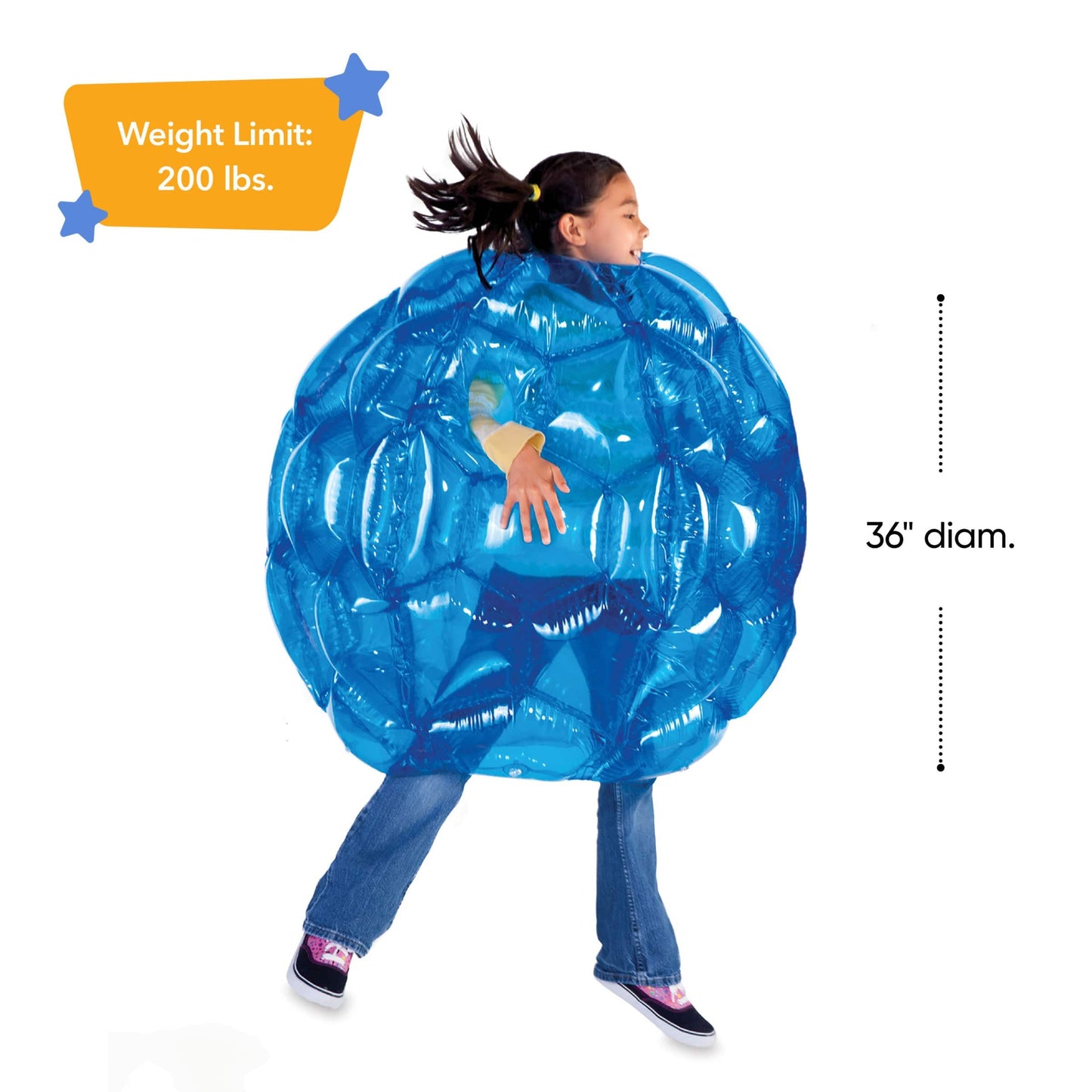 BBOP Inflatable Buddy Bumper Balls, Set of Two