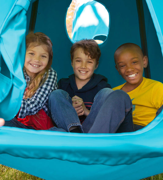 Go! HangOut HugglePod Hanging Tent with Crescent Chair Stand Set