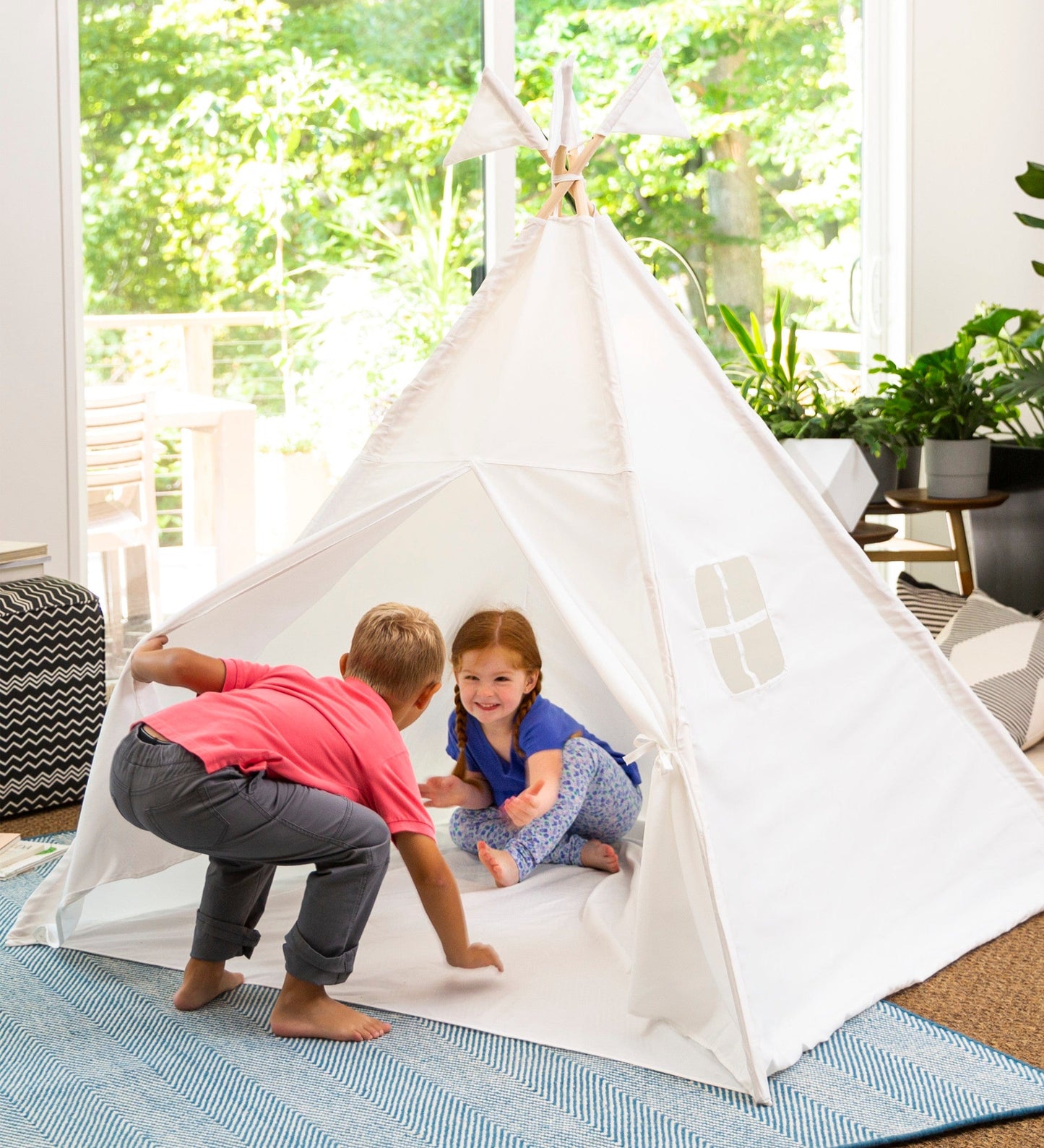 4-Foot Indoor Play Tent with Light