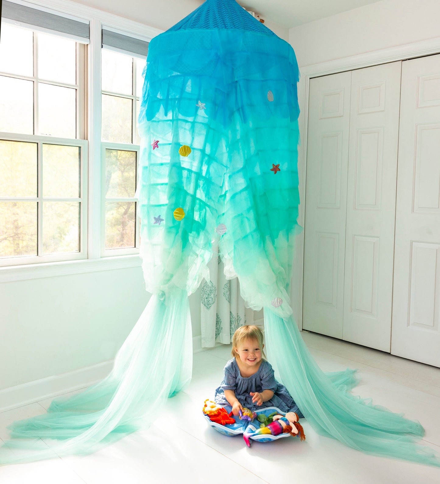 Light-Up Mermaid Canopy