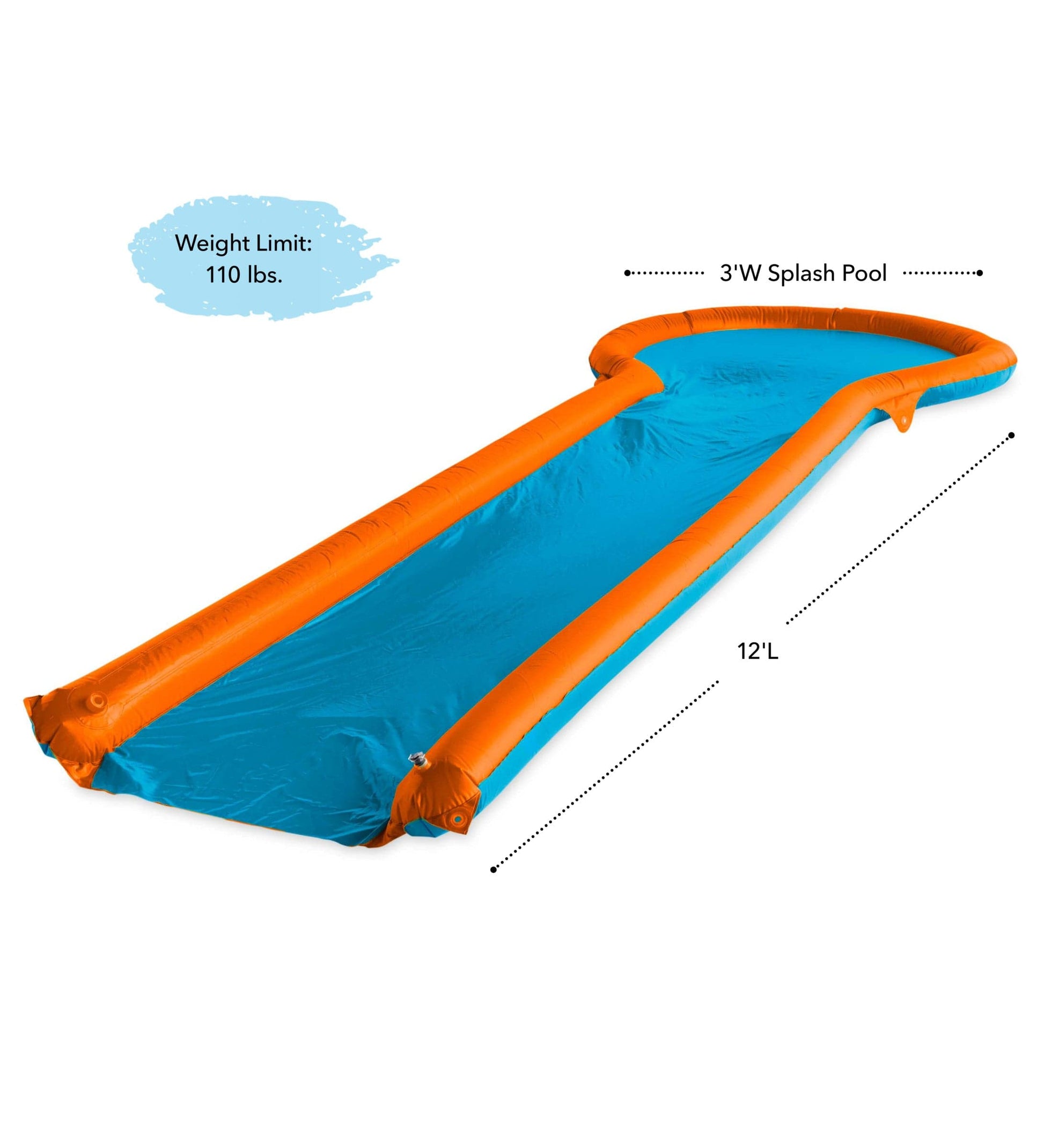 12-Foot Inflatable Water Slide