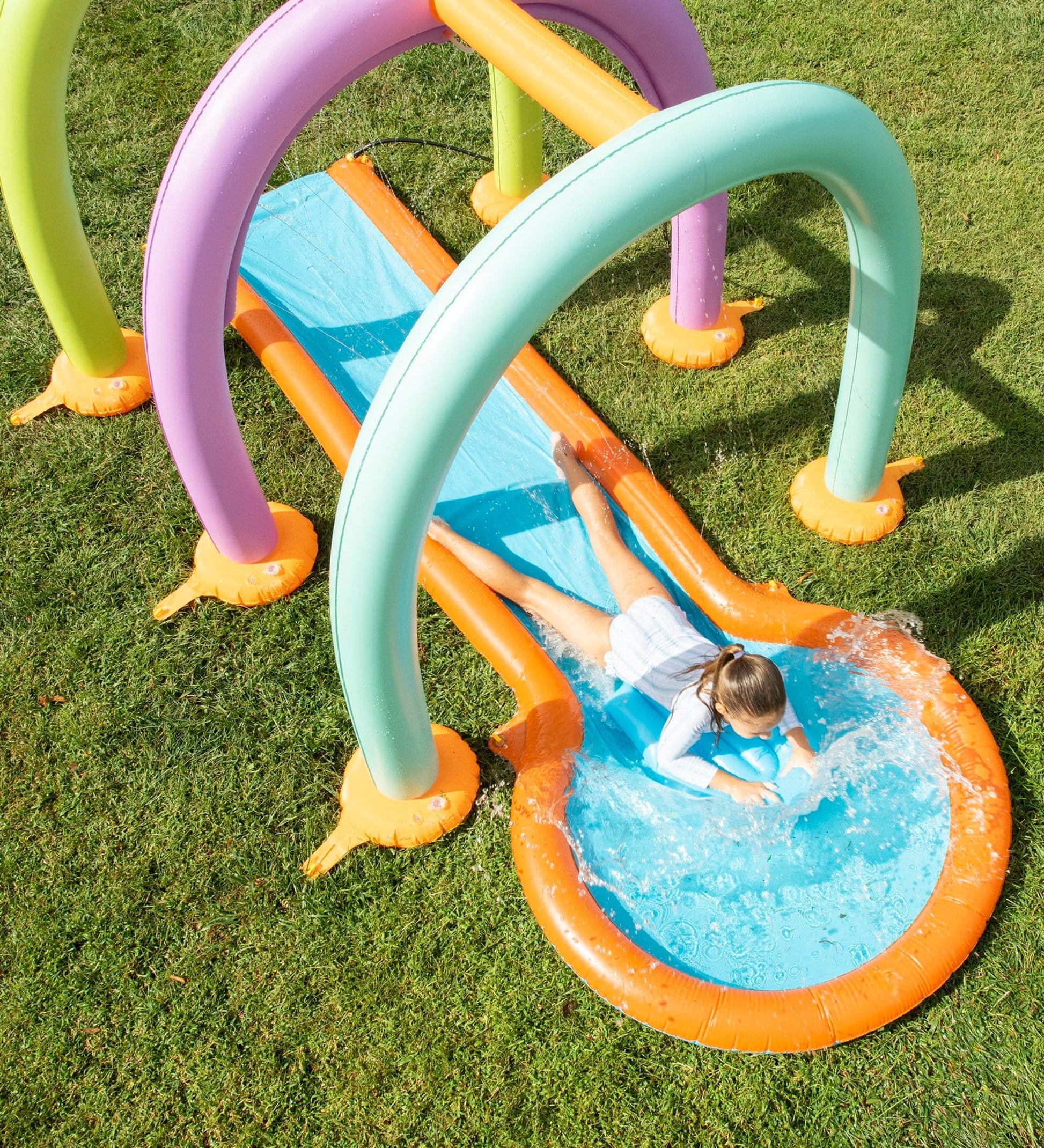 Mega Malibu Sprinkler and Water Slide Special
