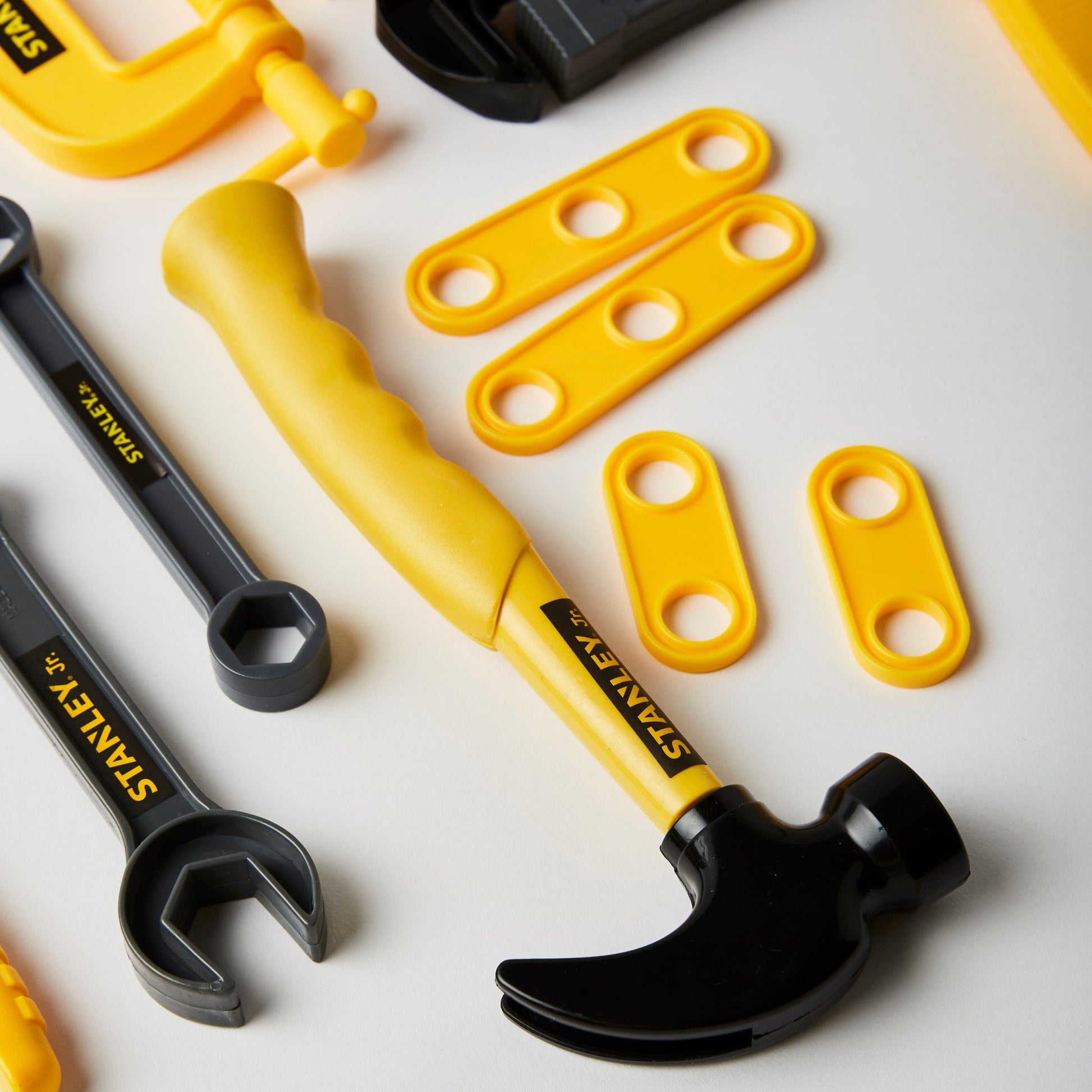 NEW Stanley Jr. 5 Piece Tool Set & Toolbox - Real Tools for Kids