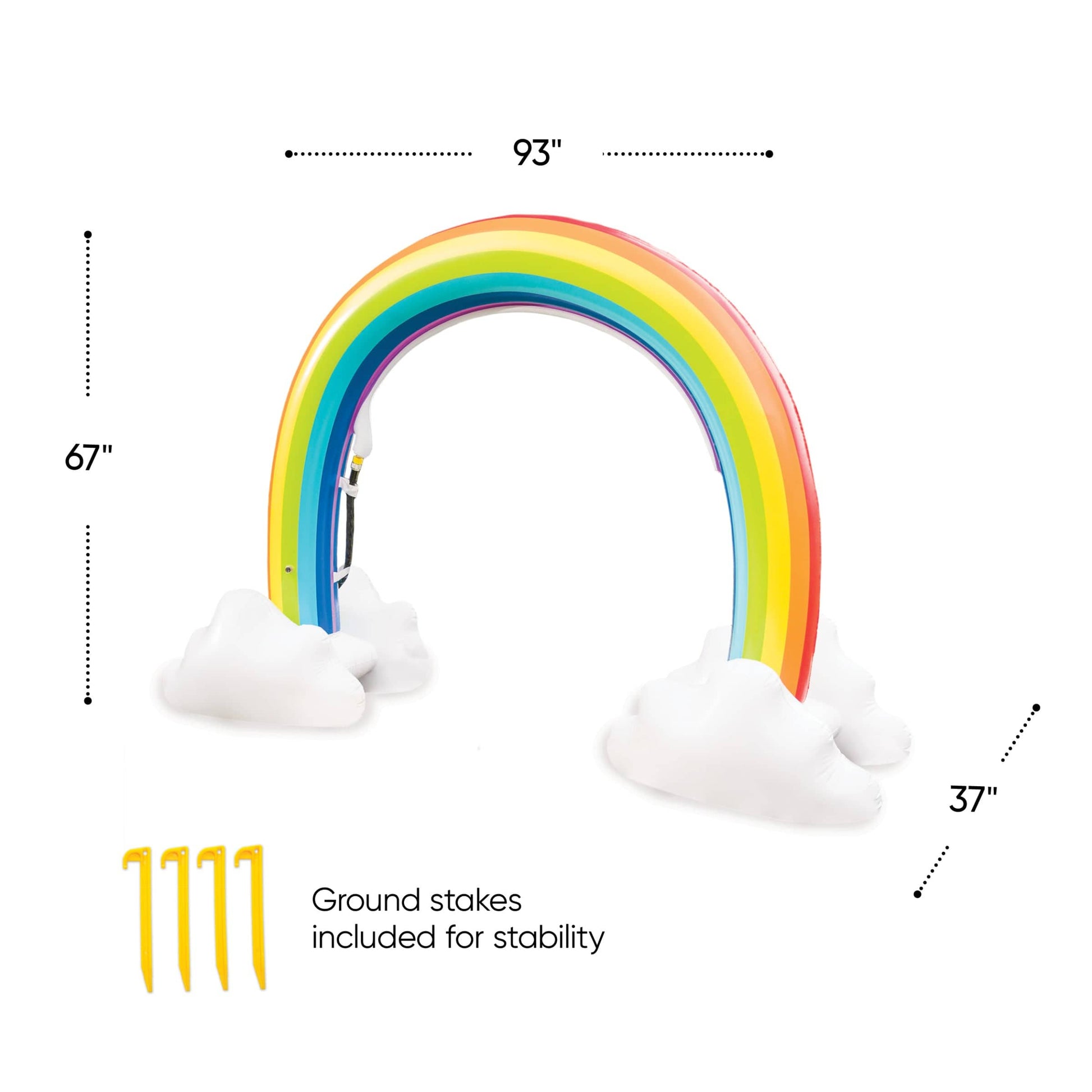 5-Foot Inflatable Rainbow Arch Sprinkler