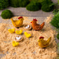 Felt Chickens Play Set