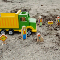 Construction Crew Magnetic Truck