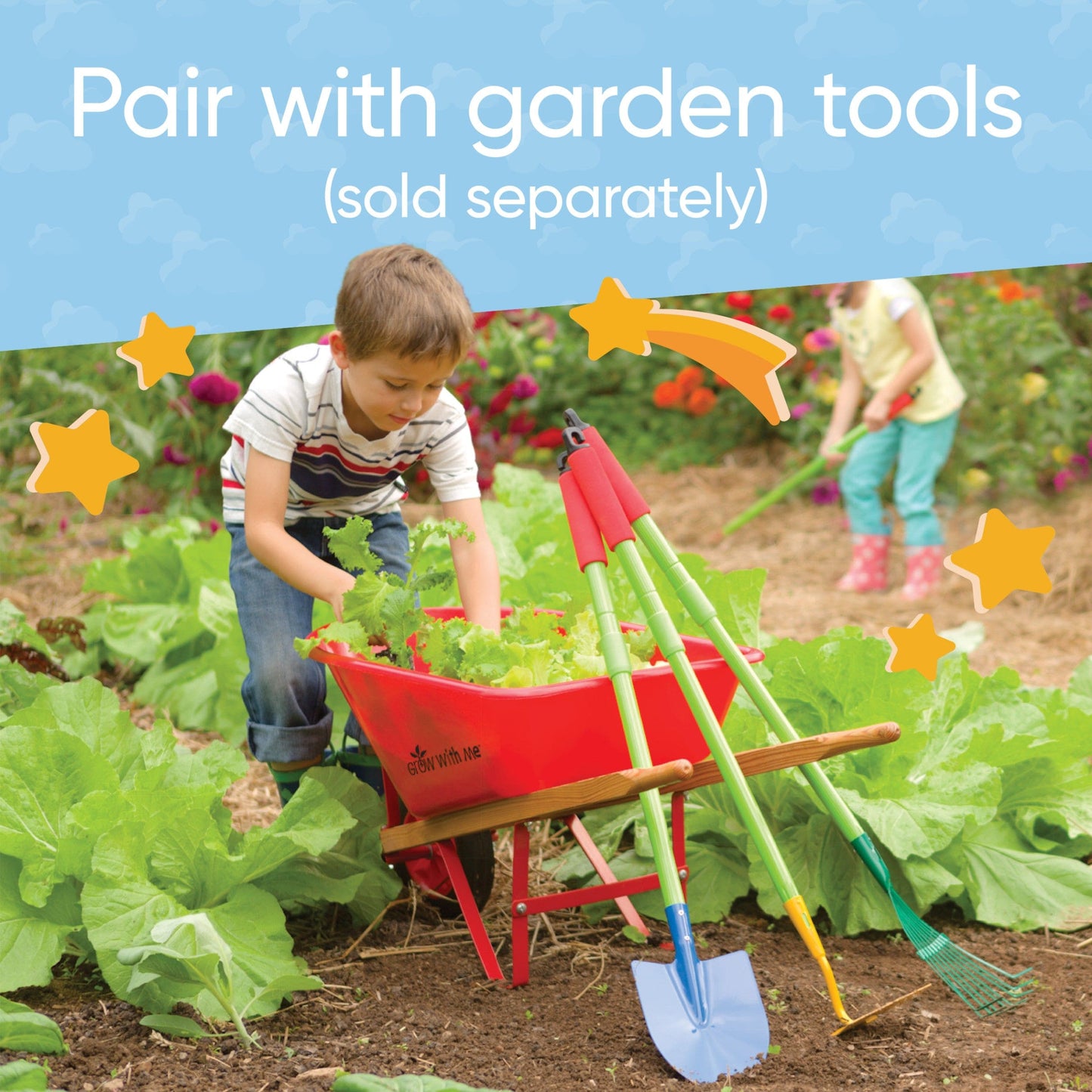 Grow With Me Child's Wheelbarrow