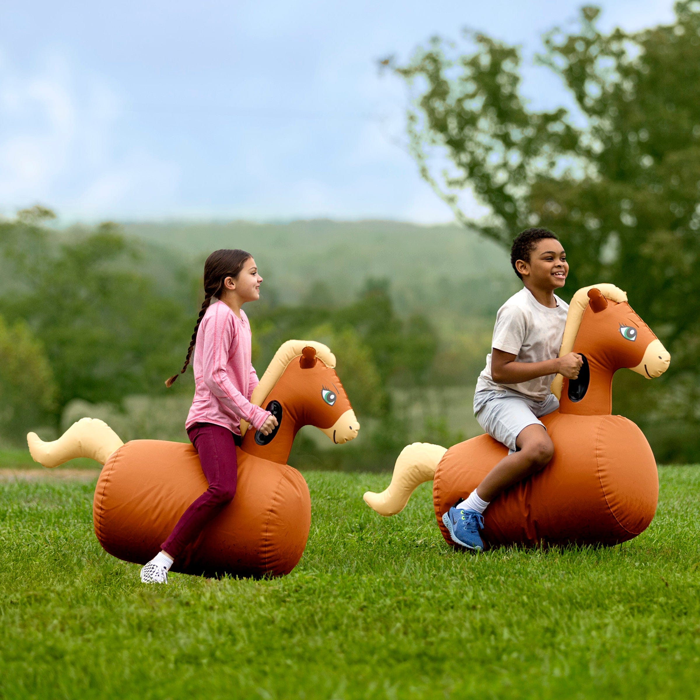 Inflatable Ride-On Hop 'n Go Horses – Hearthsong