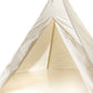 7-Foot Cotton Canvas Indoor and Outdoor Tent