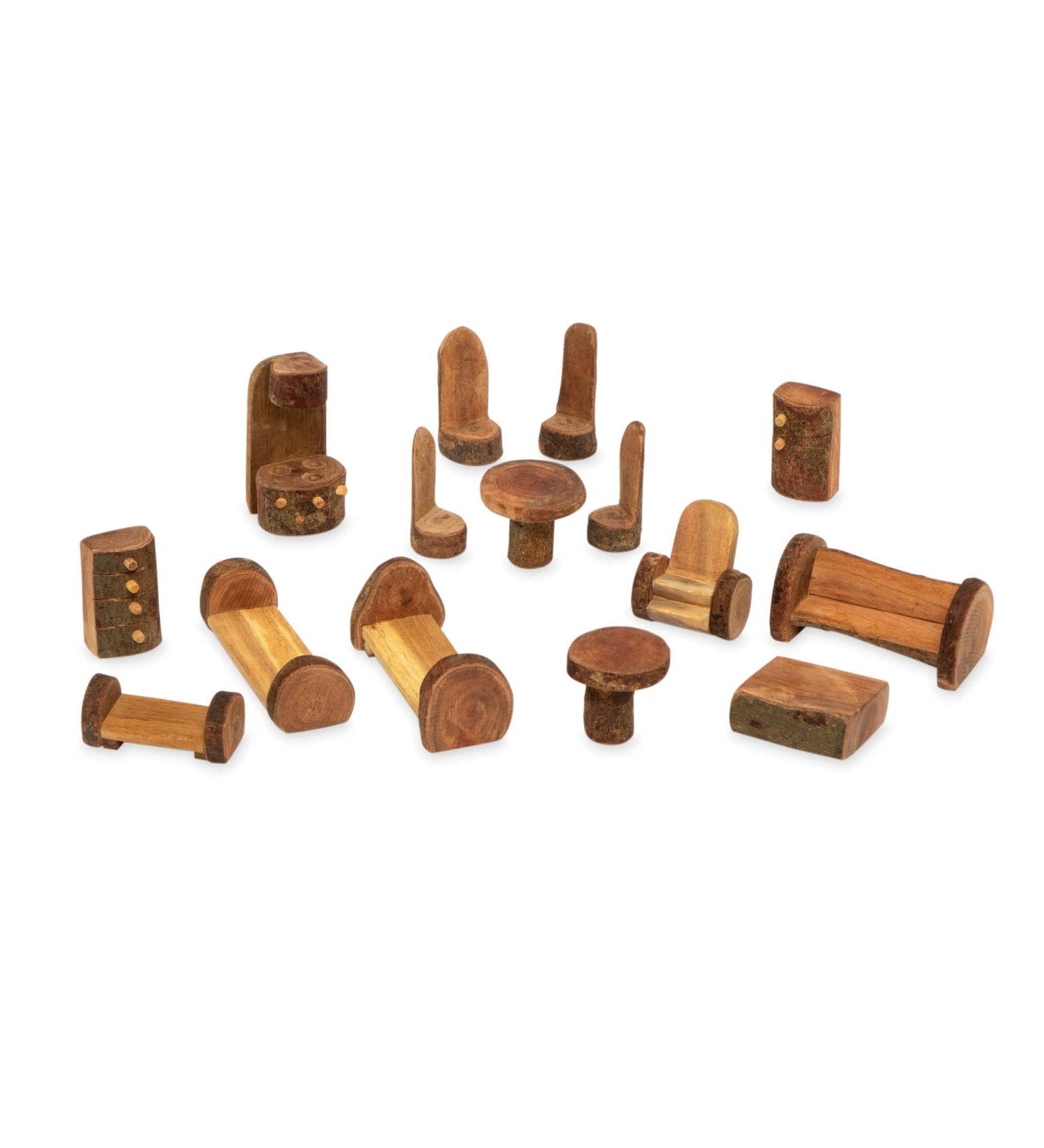 15-Piece Tree Blocks Furniture Set